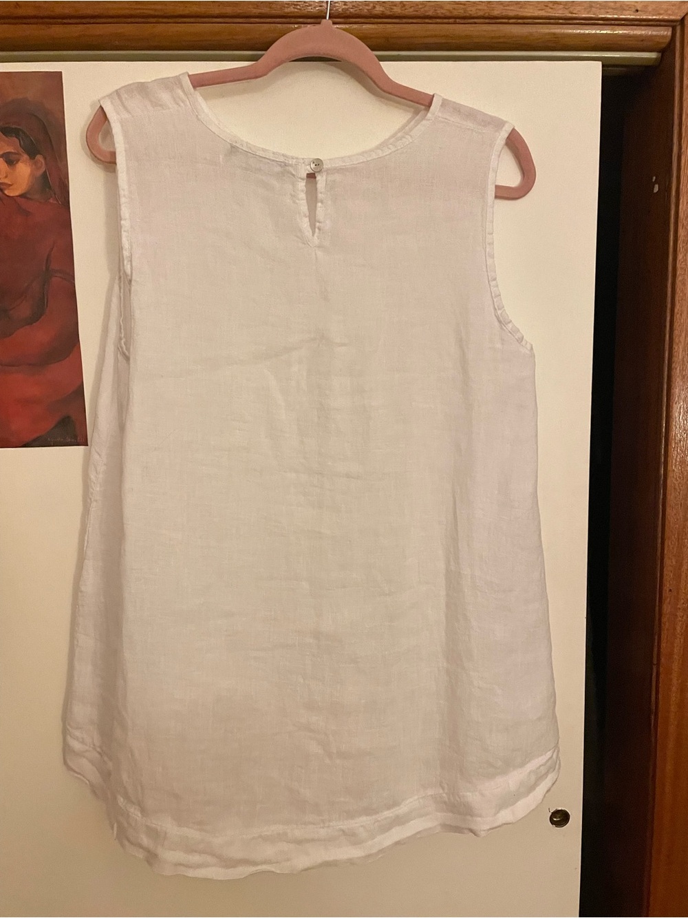 Pistache white blouse